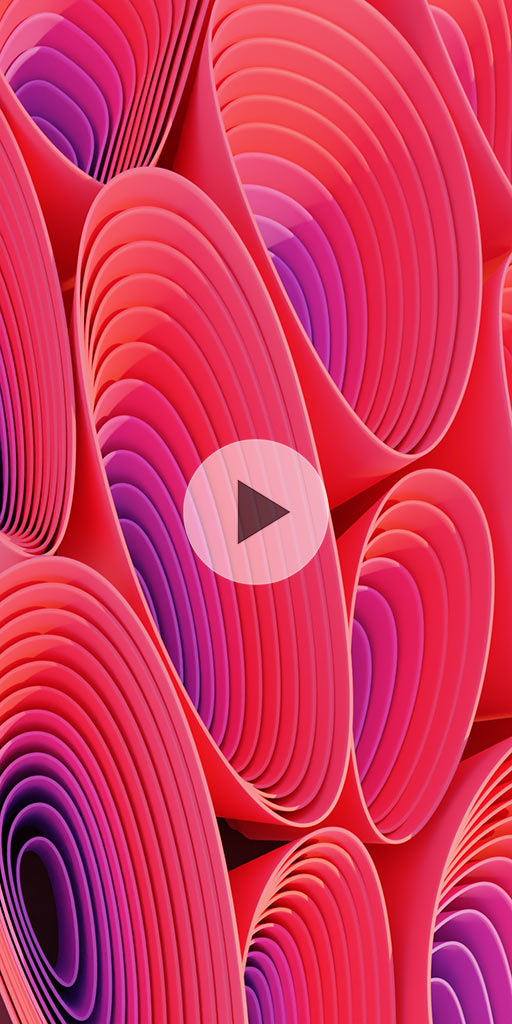 Pink forms. Abstract live wallpaper for Android phones