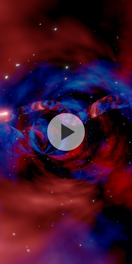 Hyperspace. Live wallpaper for Android