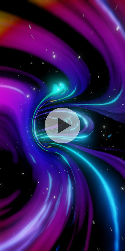 Hyperspace. Live wallpaper for Samsung phones