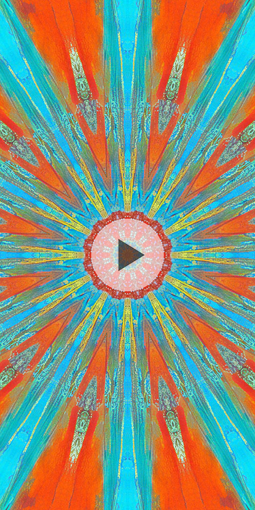Colorful kaleidoscope. Abstract live wallpaper for Android phones