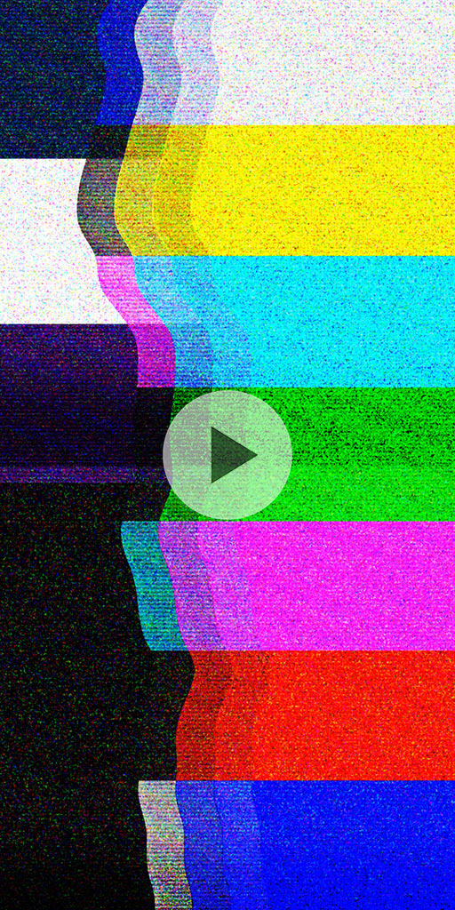 TV color test. Abstract live wallpaper for Android phones
