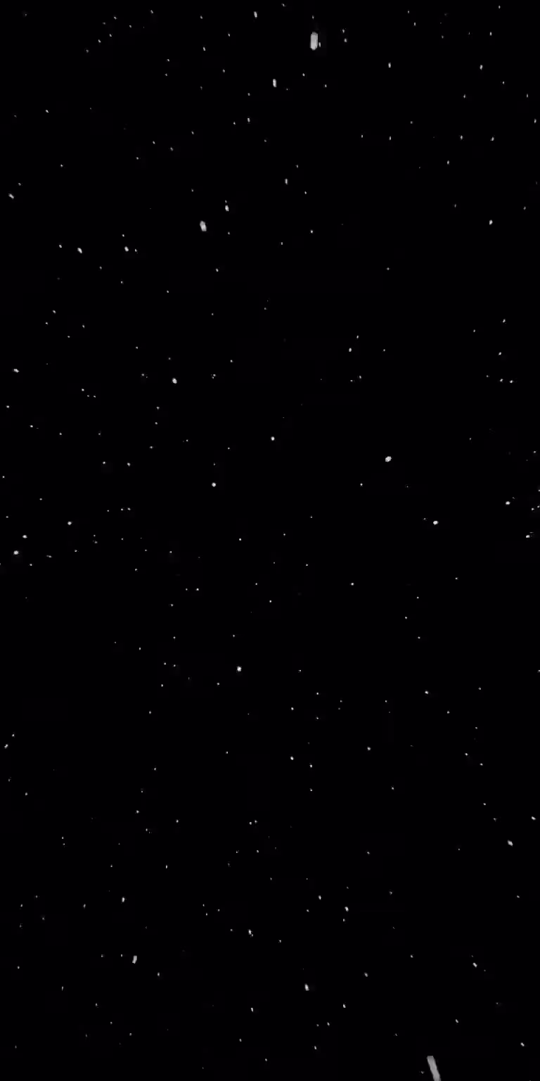 Flying through space screensaver. Like in DOS and Microsoft Windows.