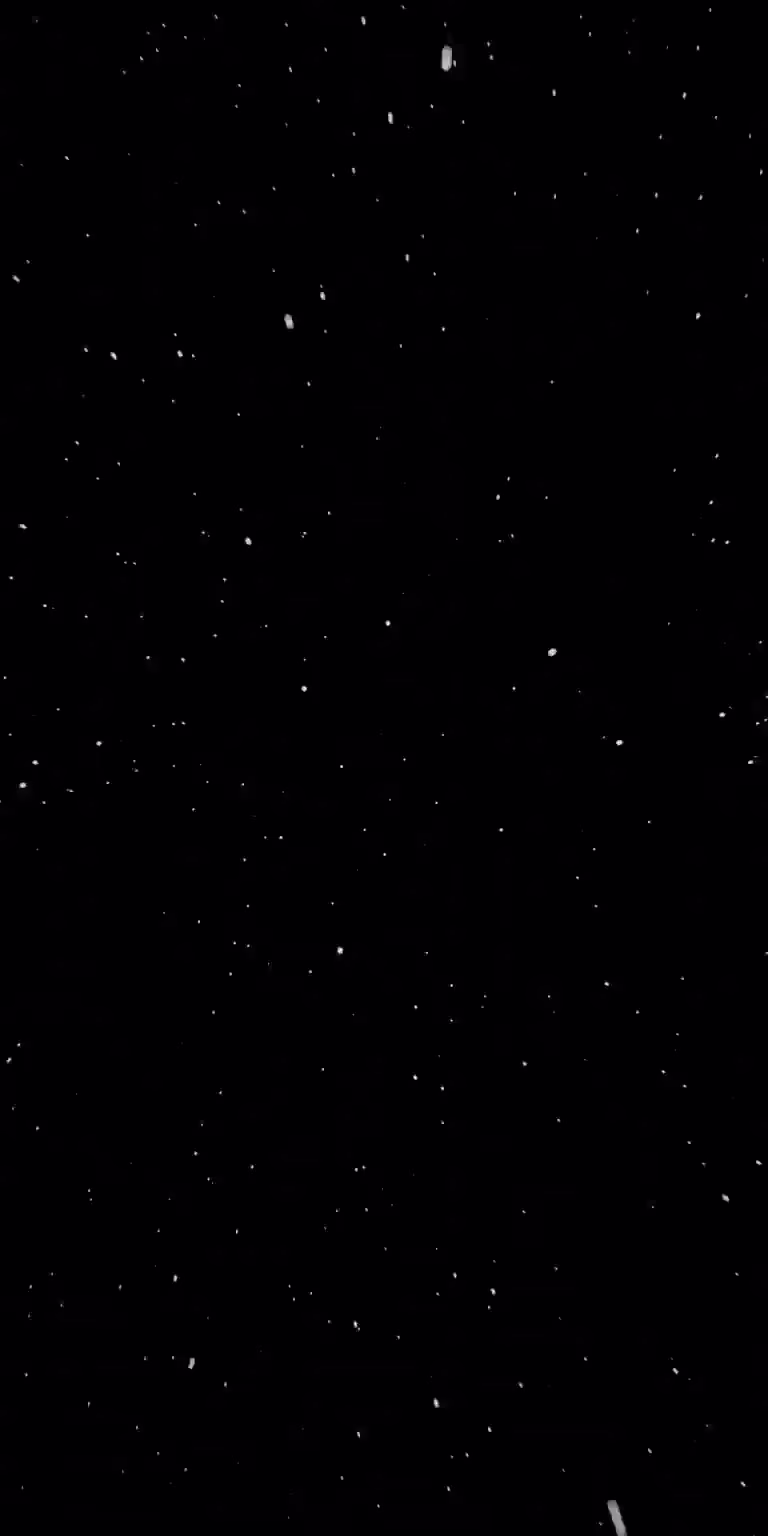 Flying through space screensaver. Like in DOS and Microsoft Windows.